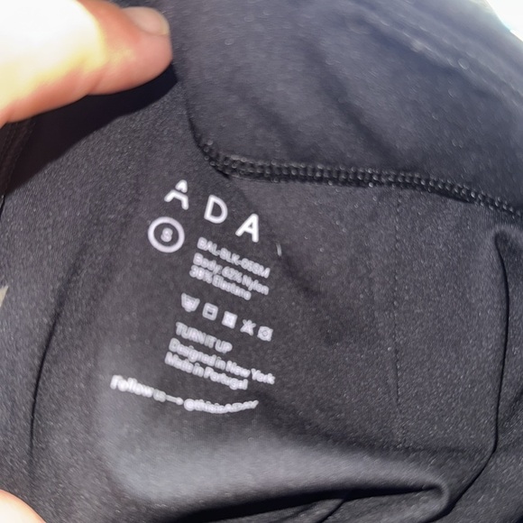 A day pants stretch Black Pleated Trousers pull on small - Picture 4 of 8